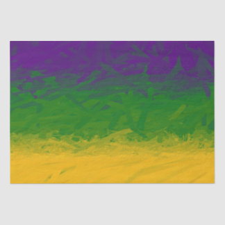 Papier Mousseline Peinture Mardi Gras