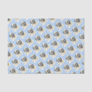 Papier Mousseline Peinture mastiff anglaise (Fawn) - Art original de