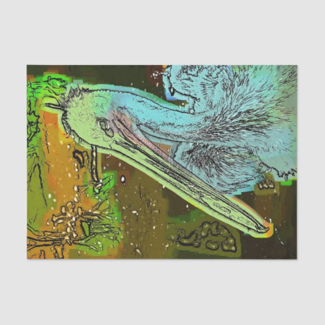 PAPIER MOUSSELINE PELICAN (Recto)