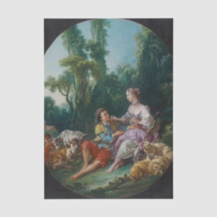 Papier Mousseline Pensent-Ils aux Raisins par Francois Boucher