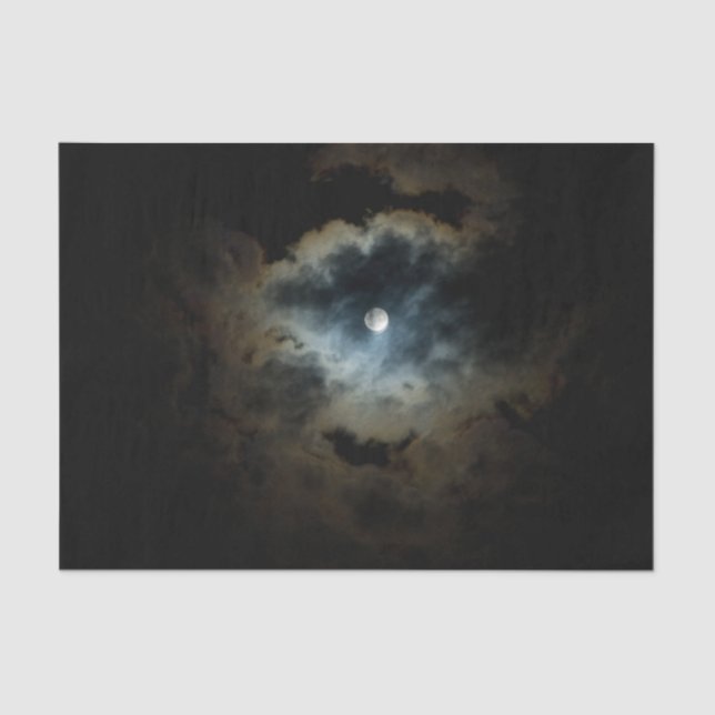 Papier Mousseline perle de minuit (Recto)