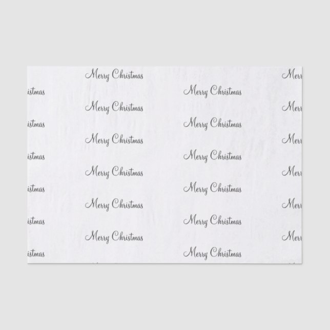 Papier Mousseline personnaliser ajouter votre logo nom d'entreprise  (Recto)