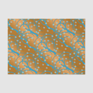 Papier Mousseline Personnaliser Gold Jasmine Style Flapper
