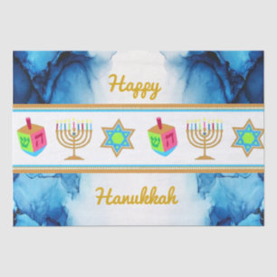 Papier Mousseline Personnaliser les cadeaux de vacances HANOUKKA Tis