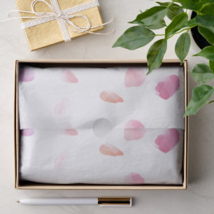 Papier Mousseline Pétales de Rose Rose Romantique Fleur de Mariage