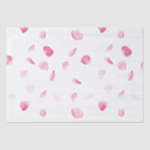 Papier Mousseline Pétales Roses romantiques