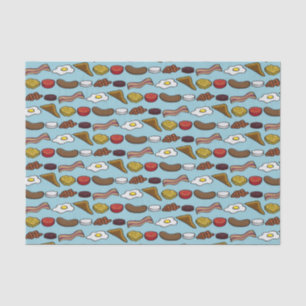 Papier Mousseline Petit déjeuner frit