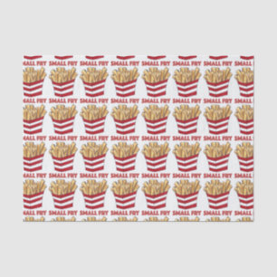 Papier Mousseline Petit Fry Foodie Français Fries Bébé Cadeau Tissu