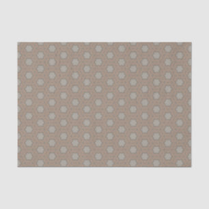 Papier Mousseline Petit Mocha Ouest Mocha Floral Calico