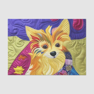 Papier Mousseline Petit Pom Puppy Quilt Comme Design