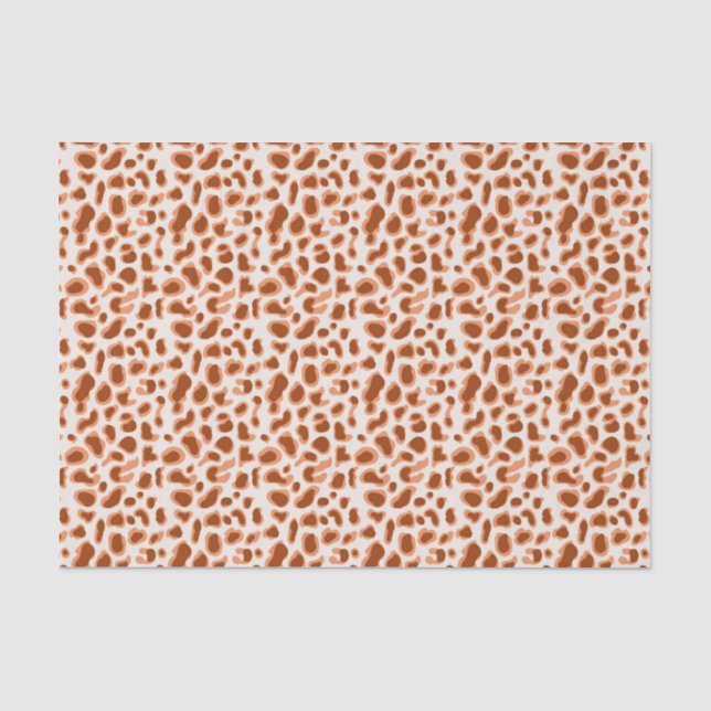 Papier Mousseline Petit Poster de animal Giraffe (Recto)