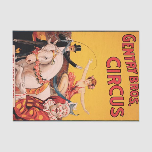 Papier Mousseline Petite noblesse Bros. Cirque (Recto)
