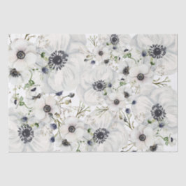 Papier Mousseline Phantasy gris de colombe