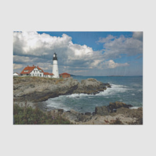Papier Mousseline Phare de Maine Portland Head Photo