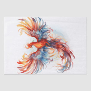 Papier Mousseline Phoenix Bird Mythology