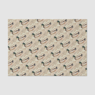 Papier Mousseline Photo de canard de Mallard