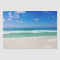 Photographie de plage Ciel bleu avec vagues
