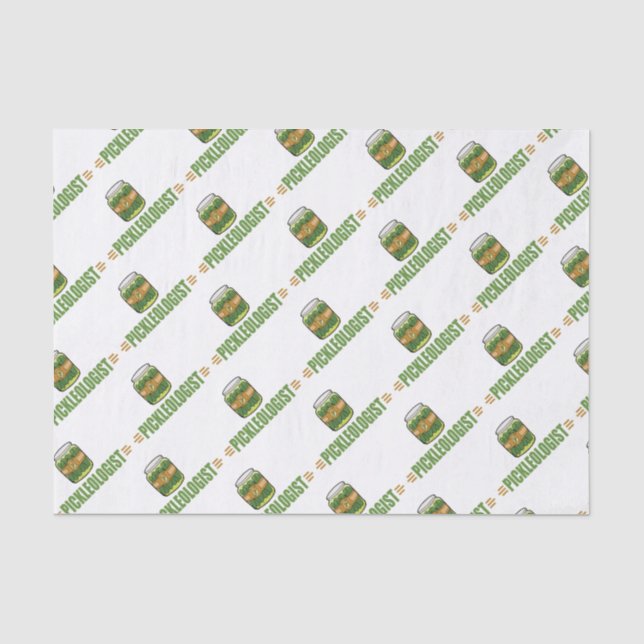 Papier Mousseline PICKLEOLOGIST Funny Pickle Amateurs (Recto)