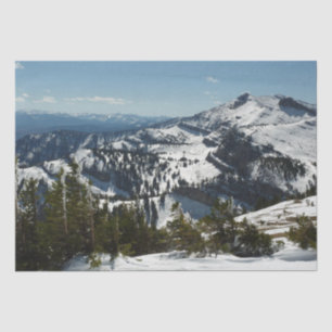 Papier Mousseline Pics neigeux du Grand Teton