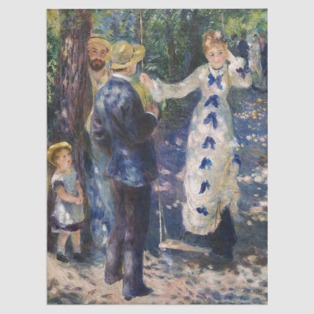 Papier Mousseline Pierre-Auguste Renoir - La Couture (Créateur téléchargé)