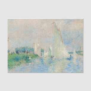 Papier Mousseline Pierre-Auguste Renoir - Regatta à Argenteuil