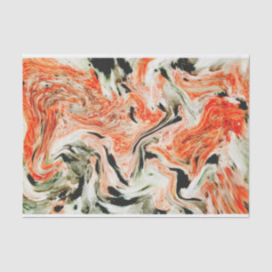 Papier Mousseline Pierre gris orange et marbre noir