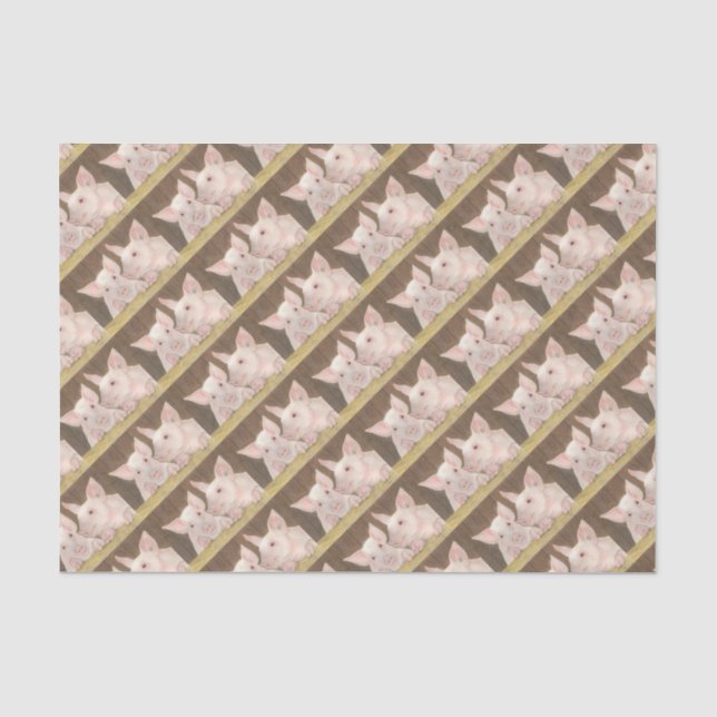 Papier Mousseline Piglets (Recto)