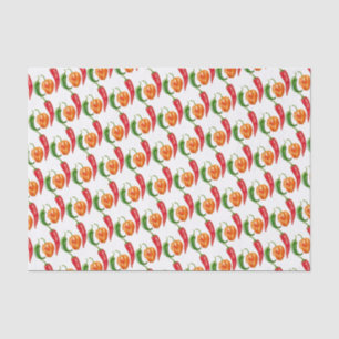 Papier Mousseline Piment Fort Chili Habanero Jalapeno