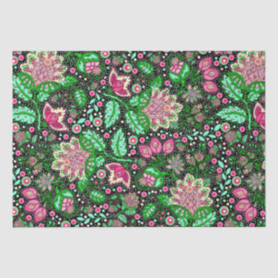 Papier Mousseline Pink Lady Slipper Flower NH Fleur sauvage