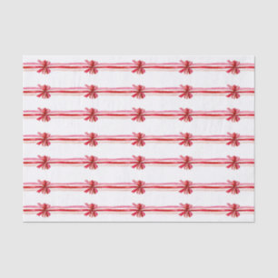 Papier Mousseline Pink Red Christmas Bains vacances