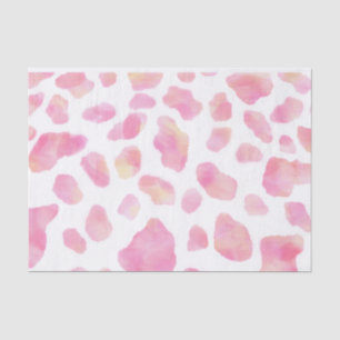 Papier Mousseline PINK SAFARI - Livre blanc Leopard imprimé Tissu