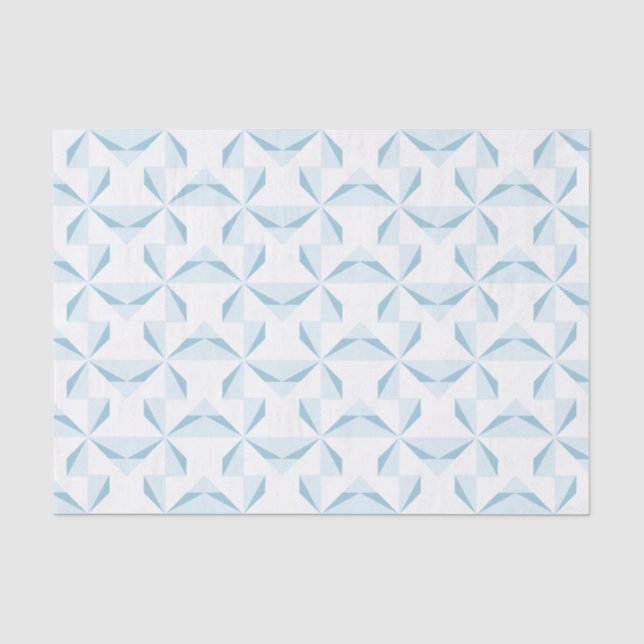 Papier Mousseline Pinroues bleues Sky (Recto)