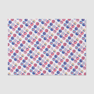 Papier Mousseline Pique-nique du 4 juillet !