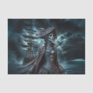 Papier Mousseline Pirate épisodique Hauning High Seas Art