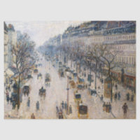 Pissarro - Boulevard Montmartre, Matin d'hiver