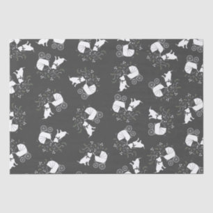 Papier Mousseline Pit Bull Chien Baby shower Genre Neutre Pitbull