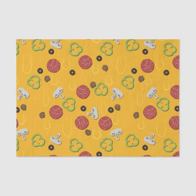 Papier Mousseline Pizza (Recto)