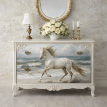 Plage Cheval Blanc Découpage