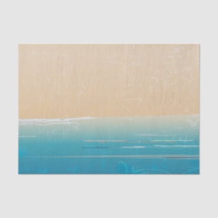 Papier Mousseline Plage, tissu d'océan