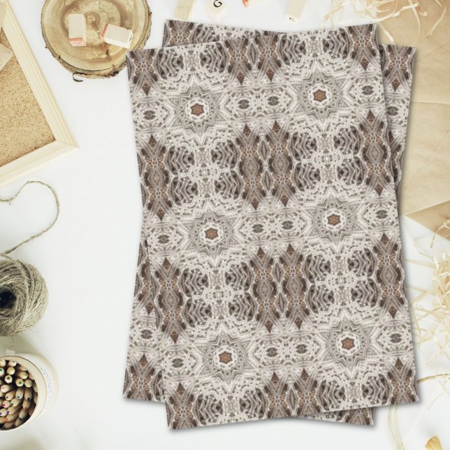 Papier Mousseline plage tropicale boho chic tribal macrame crochet (tropical beach boho chic tribal macrame crochet tissue paper)