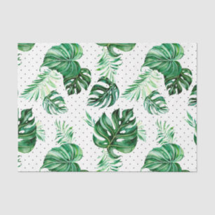 Papier Mousseline Plage tropicale branchée