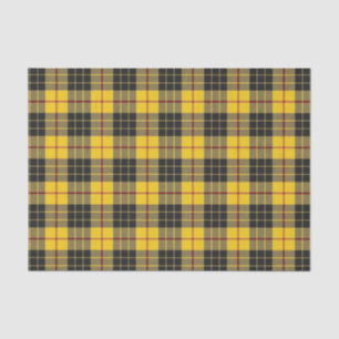 Papier Mousseline Plaid de tartan écossais de MacLeod de clan
