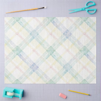 Papier Mousseline Plaid Easter Series Design #17