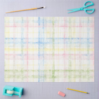 Papier Mousseline Plaid Easter Series Design #20