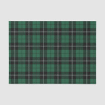 Plaid vert et noir