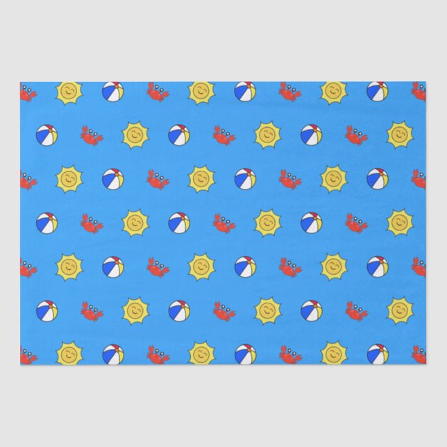 Papier Mousseline Plaisir au soleil (Recto)