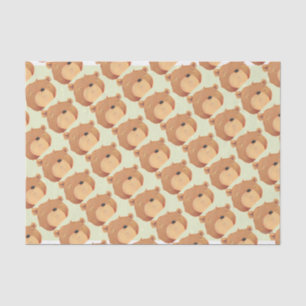 Papier Mousseline Plan rapproché de grand ours Brown
