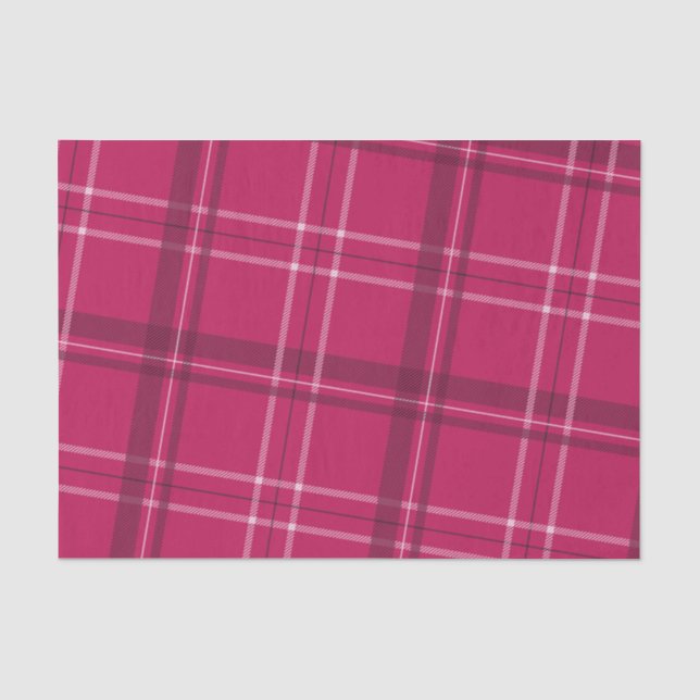 Papier Mousseline Plat de vacances rose amusant (Recto)