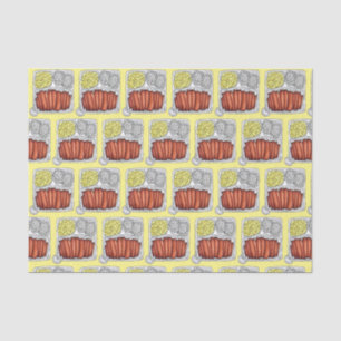 Papier Mousseline Plate de cuisine hawaïenne Déjeuner Riz Macaroni S