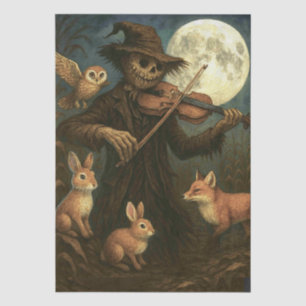 Papier Mousseline Pleine lune Scarecrow Serenade